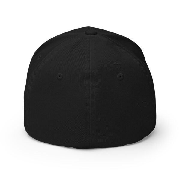 Closed-Back Fitted Structured Twill Cap - Image 5