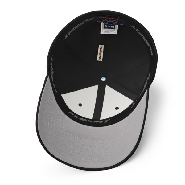 Closed-Back Fitted Structured Twill Cap - Image 2