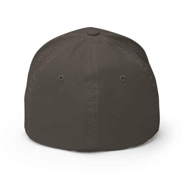 Closed-Back Fitted Structured Twill Cap - Image 13