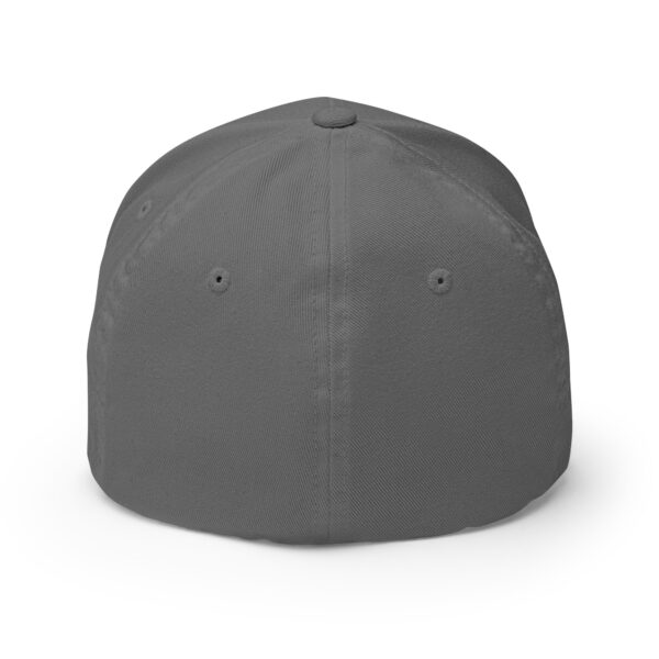 Closed-Back Fitted Structured Twill Cap - Image 17