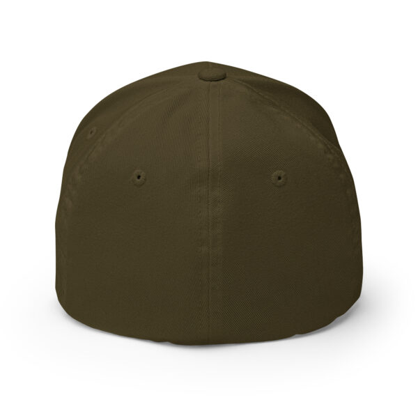 Closed-Back Fitted Structured Twill Cap - Image 11