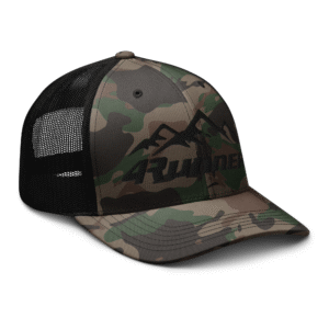 Camouflage trucker hat